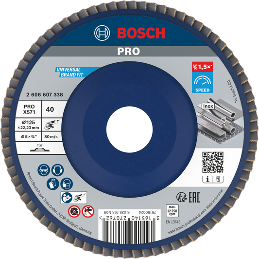 PRO X571 Flap Disc, Straight
