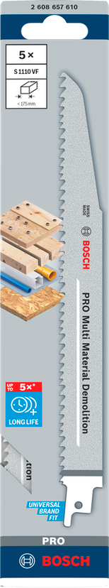 PRO Multi Material Demolition S1110VF Blade