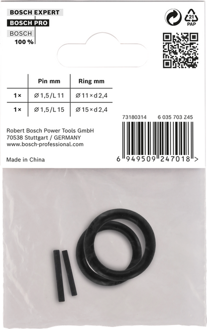 Retaining Ring and Pin Set for PRO Impact Socket