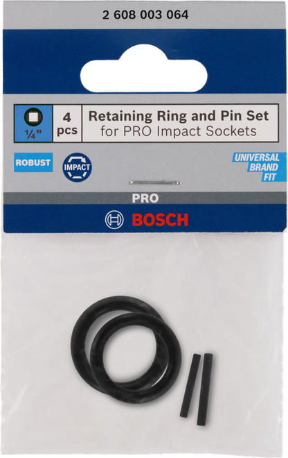 Retaining Ring and Pin Set for PRO Impact Socket