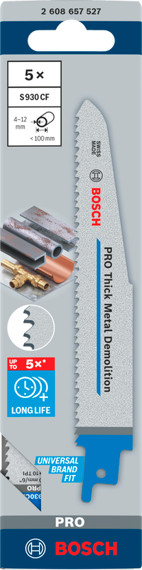 PRO Thick Metal Demolition S930CF Blade