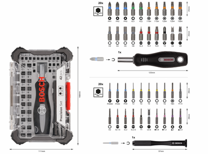 Precision Screwdriver Bit Set