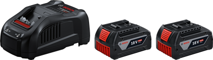 2 x GBA 18V 5.0Ah + GAL 1880 CV