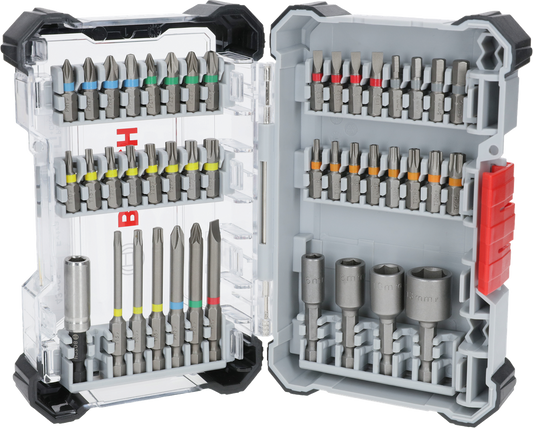 Extra Hard Screwdriver Bit Set, 43 pcs