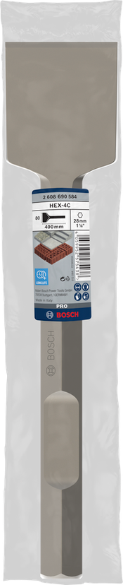 PRO HEX 28-4C Spade Chisel