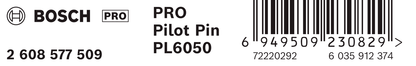 PRO Pilot Pin for PRO Metal TCT Annular Cutter
