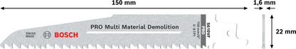 PRO Multi Material Demolition S610VF Blade