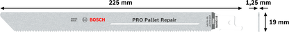 PRO Pallet Repair S1135VFR Blade