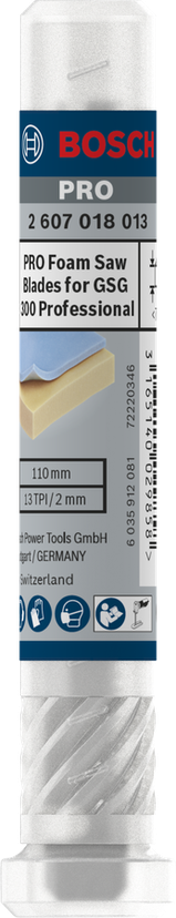 PRO Foam GSG 300 Rubber Cutter Blade Set