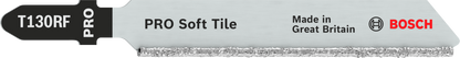 PRO Soft Tile T130RF Jigsaw Blade