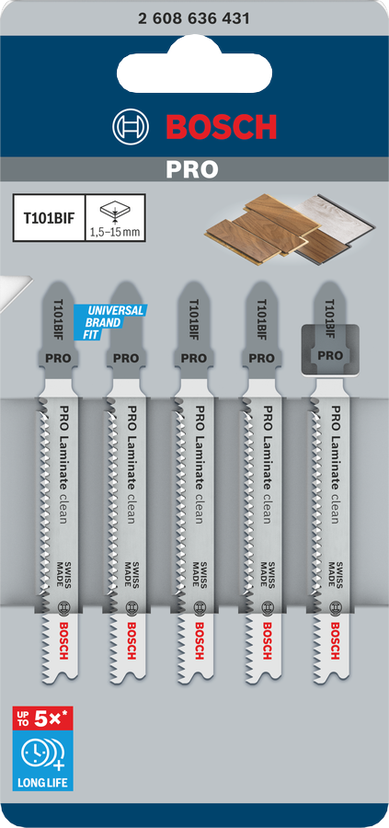 PRO Laminate clean T101BIF Jigsaw Blade