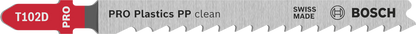 PRO Plastics PP clean T102D Jigsaw Blade
