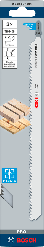 PRO Wood precise T1044DP Jigsaw Blade
