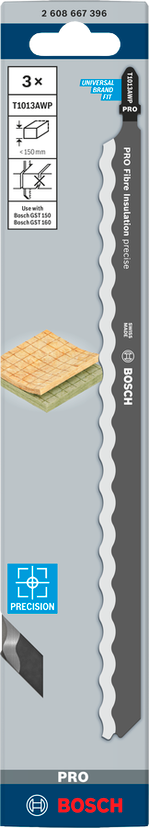 PRO Fibre Insulation precise T1013AWP Jigsaw Blade