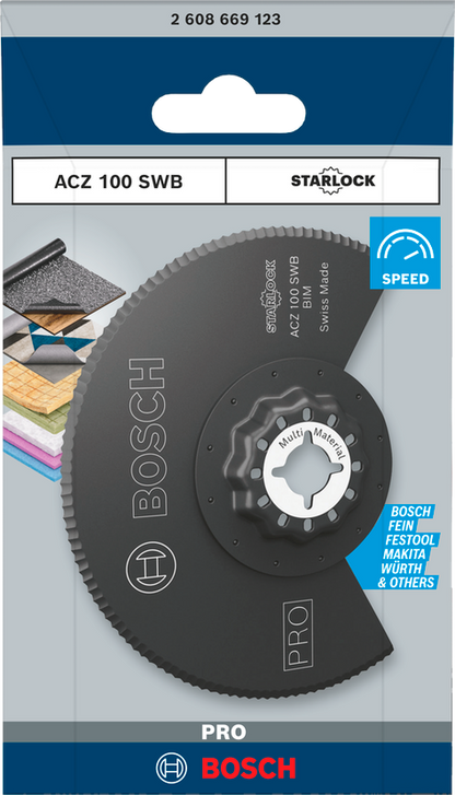 PRO ACZ 100 SWB Segment Blade