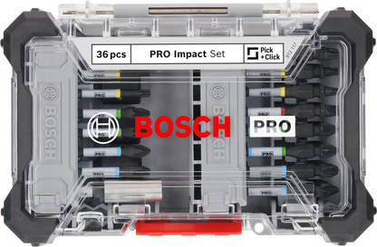 PRO Impact Screwdriver Bit Set