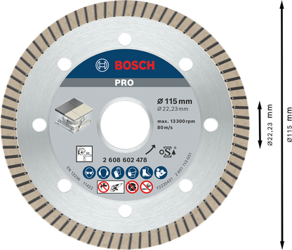 PRO Ceramic Diamond Cutting Disc