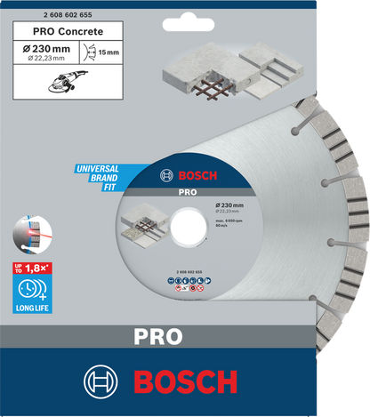 PRO Concrete Diamond Cutting Disc
