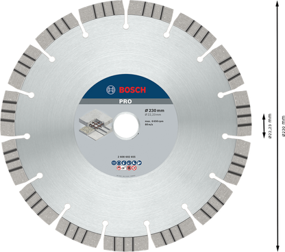 PRO Concrete Diamond Cutting Disc