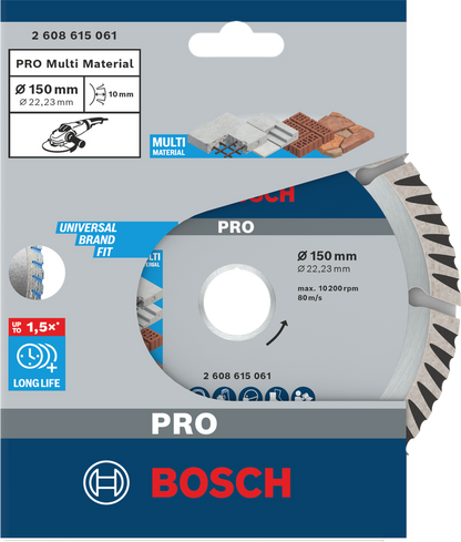 PRO Multi Material Diamond Cutting Disc