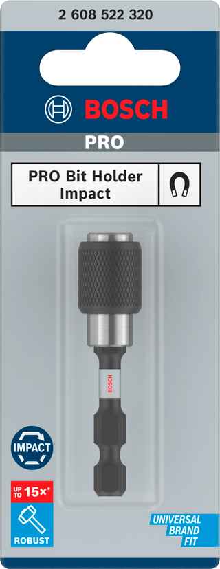 PRO Impact Bit Holder Quick Change