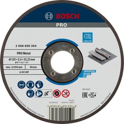 PRO Metal Bonded Cutting Disc