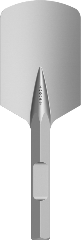 PRO HEX 28-4C Spade Chisel, Rounded
