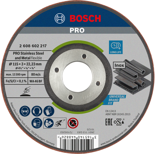 PRO Semi-Flexible Bonded Grinding Disc