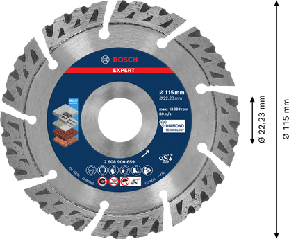 EXPERT Multi Material Diamond Cutting Disc