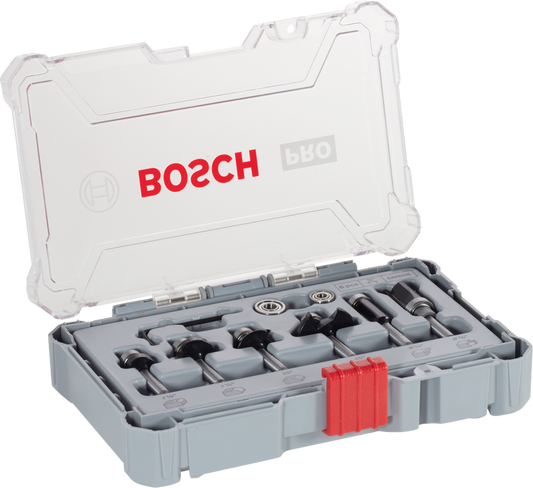 PRO Router Bit Trim and Edging Set, 6 pcs