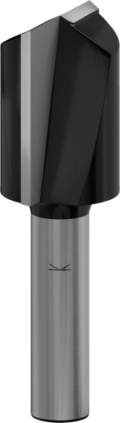 PRO Router Bit Straight, Two Flutes