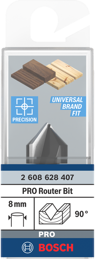 PRO Router Bit V-Groove