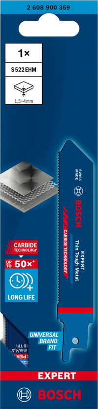 EXPERT Thin Tough Metal S522EHM Blade