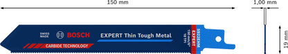 EXPERT Thin Tough Metal S922EHM Blade