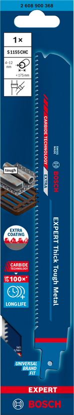 EXPERT Thick Tough Metal S1155CHC Blade