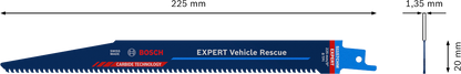 EXPERT Vehicle Rescue S1157CHM Blade