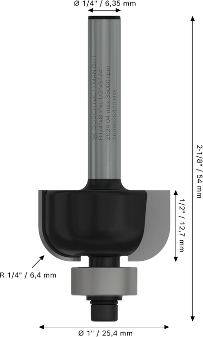 PRO Router Bit Cove