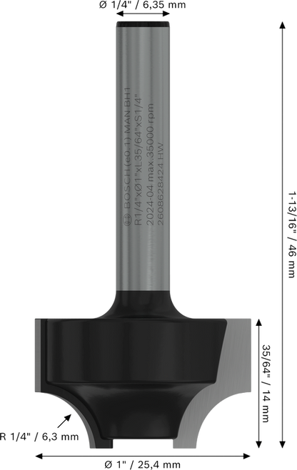 PRO Router Bit Ovolo