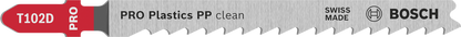 PRO Plastics PP clean T102D Jigsaw Blade