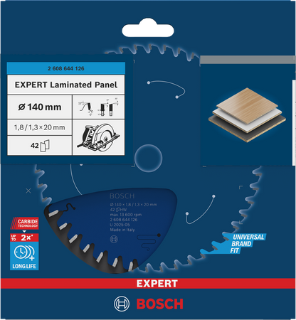 EXPERT Laminated Panel Circular Saw Blade