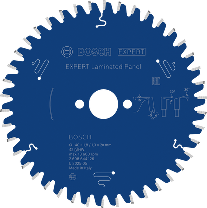 EXPERT Laminated Panel Circular Saw Blade