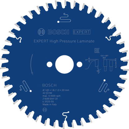 EXPERT High Pressure Laminate Circular Saw Blade