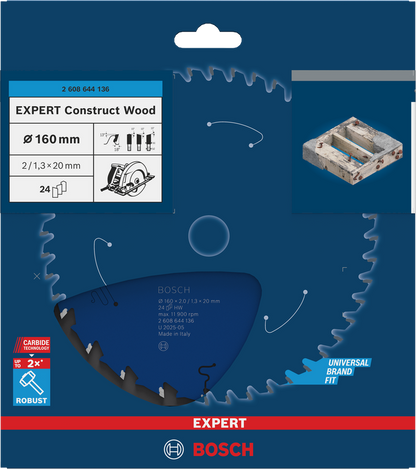 EXPERT Construct Wood Circular Saw Blade