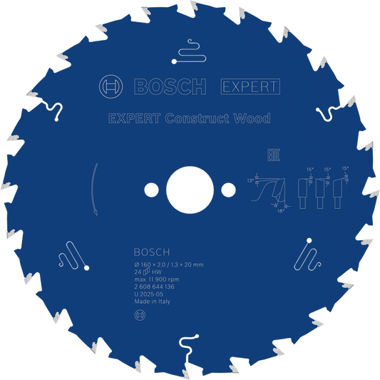 EXPERT Construct Wood Circular Saw Blade