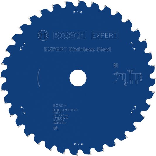 EXPERT Stainless Steel Circular Saw Blade