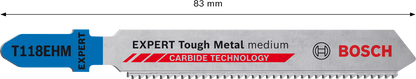 EXPERT Tough Metal medium T118EHM Jigsaw Blade