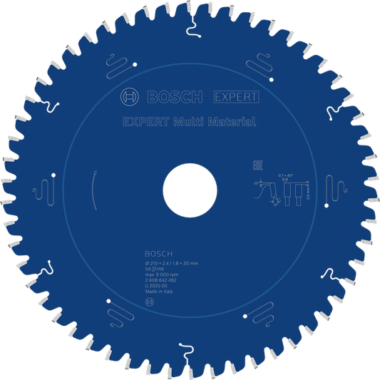EXPERT Multi Material Circular Saw Blade