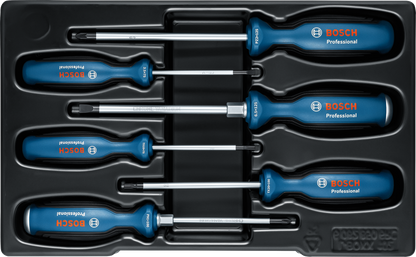 Screwdriver Set SL/PH/PZ/TX 6 pcs Professional