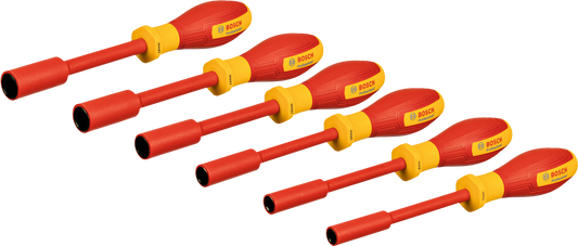 VDE Socket Wrench Set 6 pcs Professional