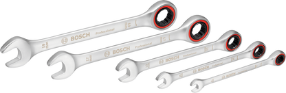 Ratchet Spanner Set 5 pcs Professional